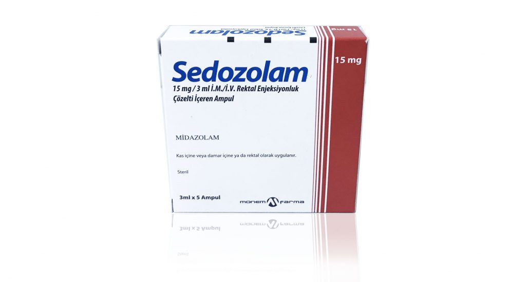 Sedozolam 15mg/3ml
